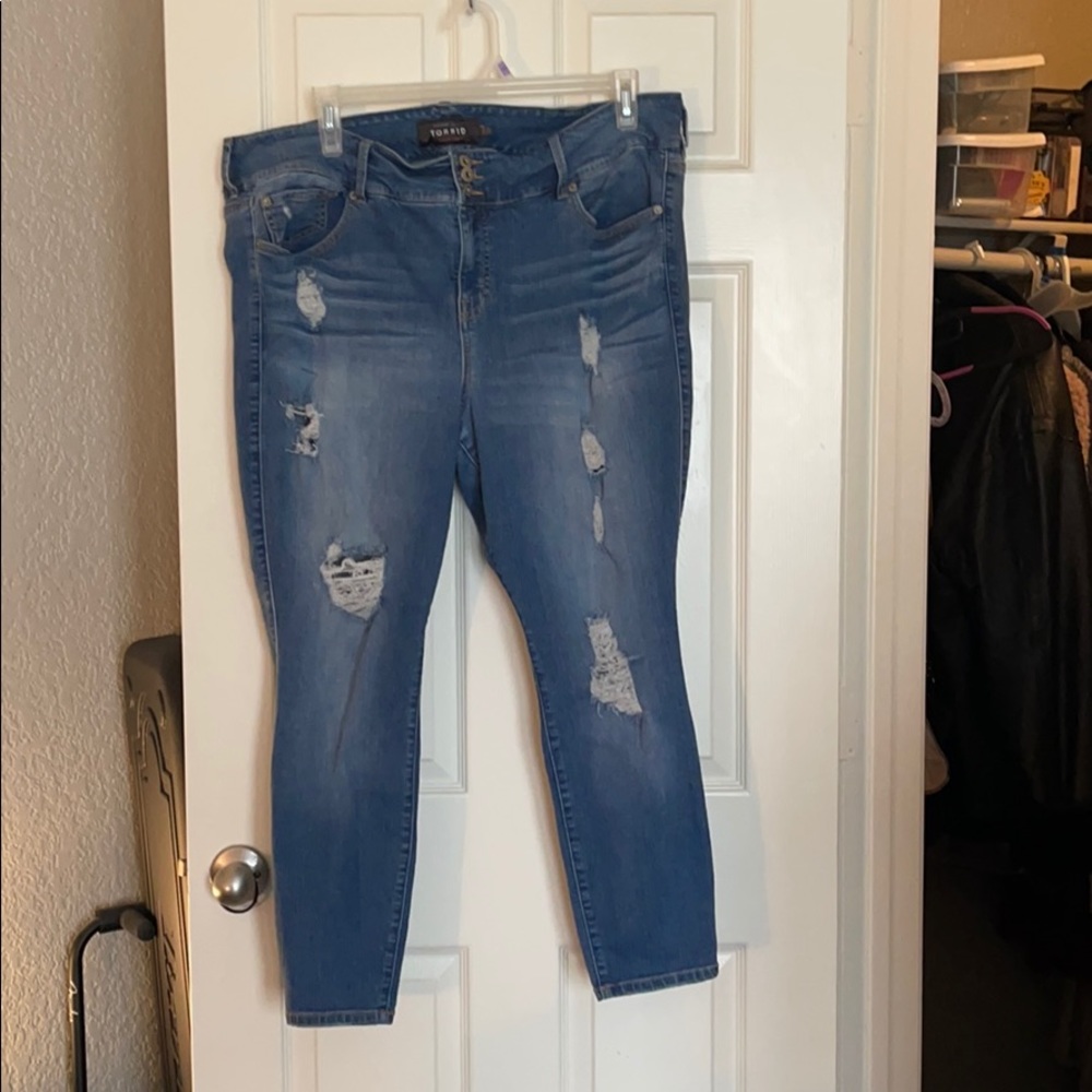 Torrid Ripped Jeans